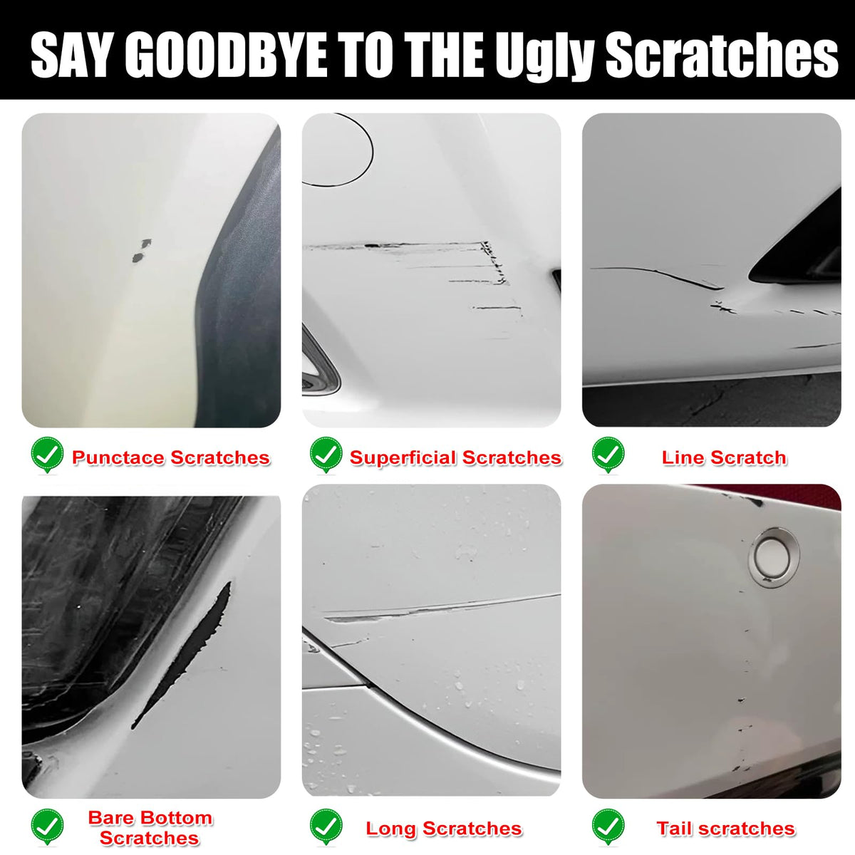Car Touch Up Paint(Agate Black Metallic(UM)) for Ford