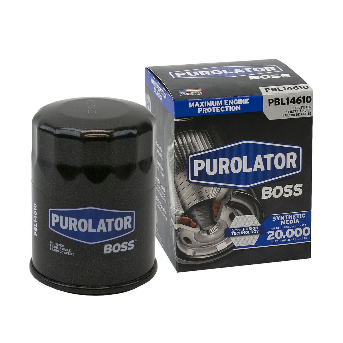 Purolator PL14610 PurolatorONE Advanced Engine Protection Spin On Oil Filter Compatible With Honda CR-V, Accord, Civic, Pilot, Odyssey, HR-V, Fit, Nissan Frontier, TITAN, Xterra, Acura MDX and RDX