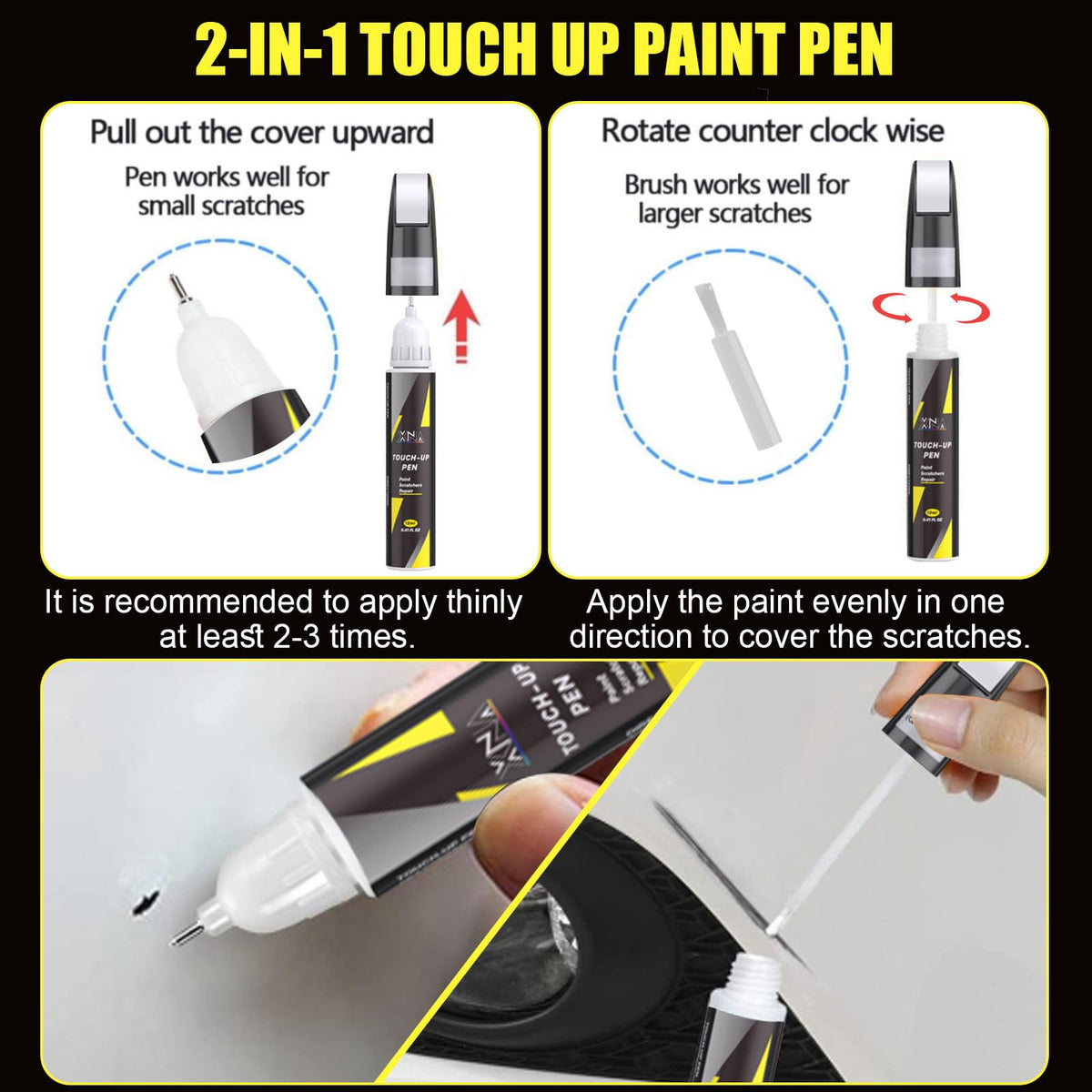 XNA Jet Black Mica(41W) for Mazda Touch Up Paint