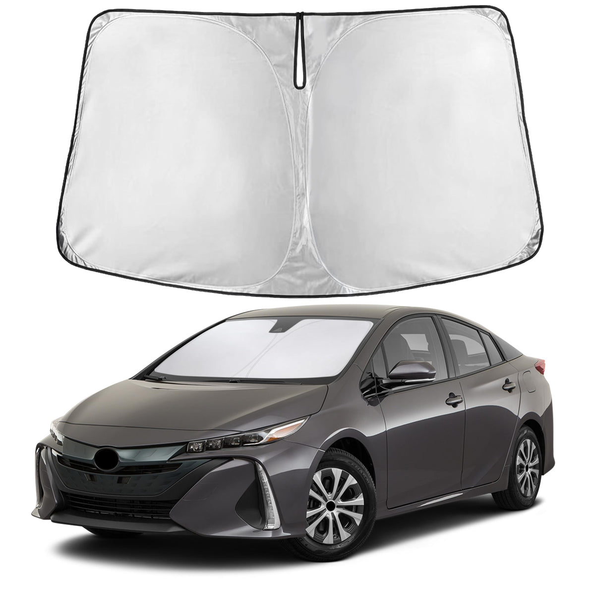 EcoNour Car Windshield Sun Shade, Front Window Sun Blocker for SUVs,Sedan