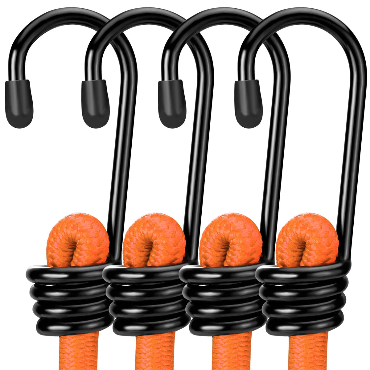 WORKPRO Bungee Cords with Hooks, Heavy Duty Outdoor Bungee Strap, 22-Piece