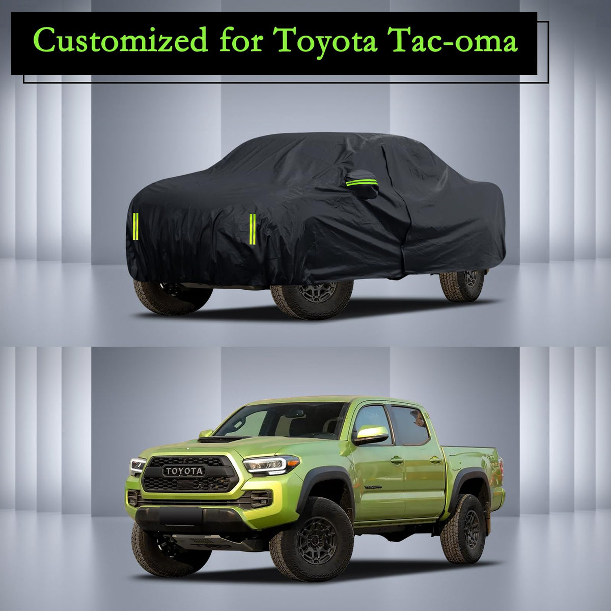 Waterproof Car Cover for Jeep Wrangler 4 Door 2006-2026 JK JL Windproof