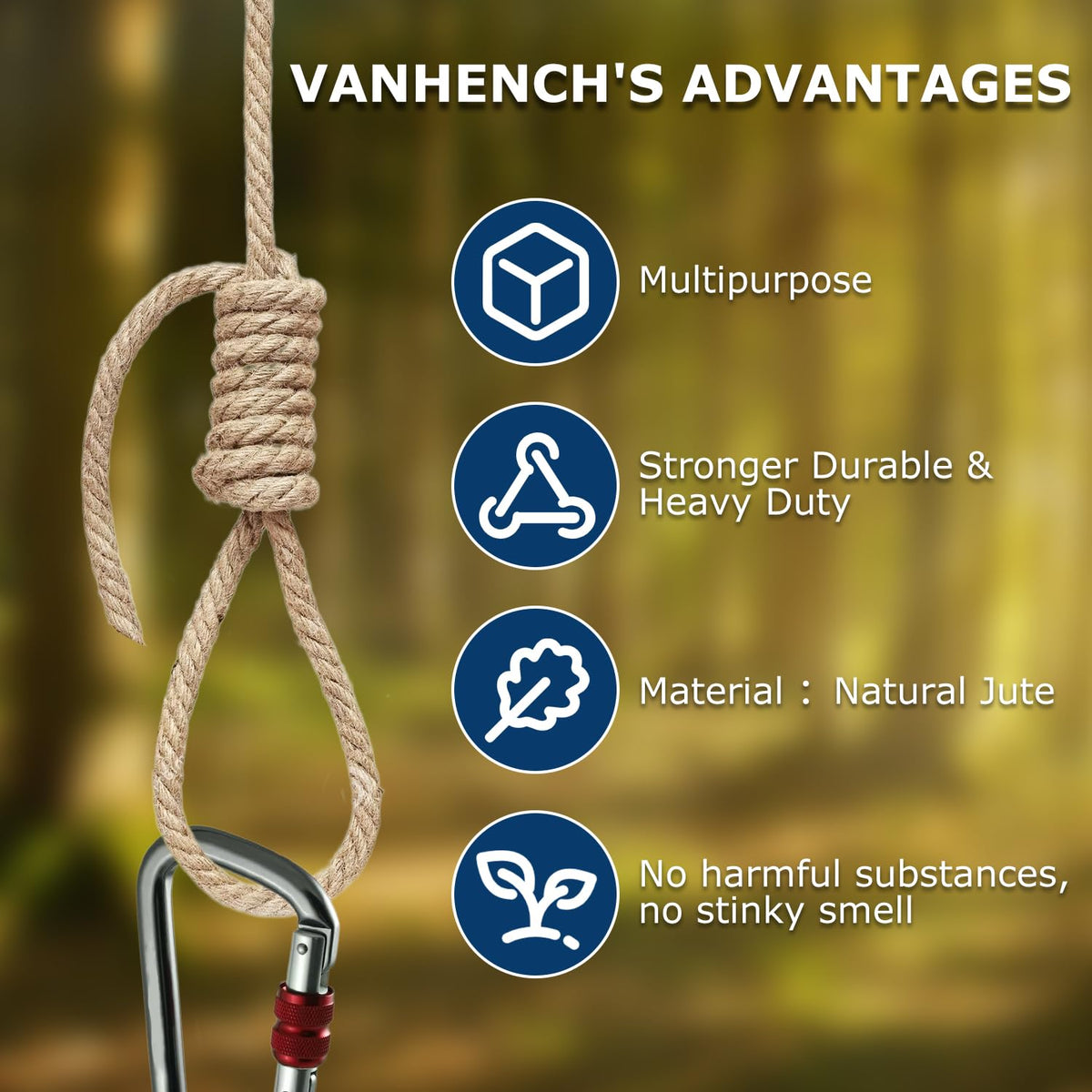 Vanhench 805FT Natural Jute Twine String, Bulk Hemp Jute Rope Cord Twine for Crafts Gardening, Gift Wrapping, Wedding Décor, Packing Material Burlap Ribbon, Christmas Knitting Macrame Decoration