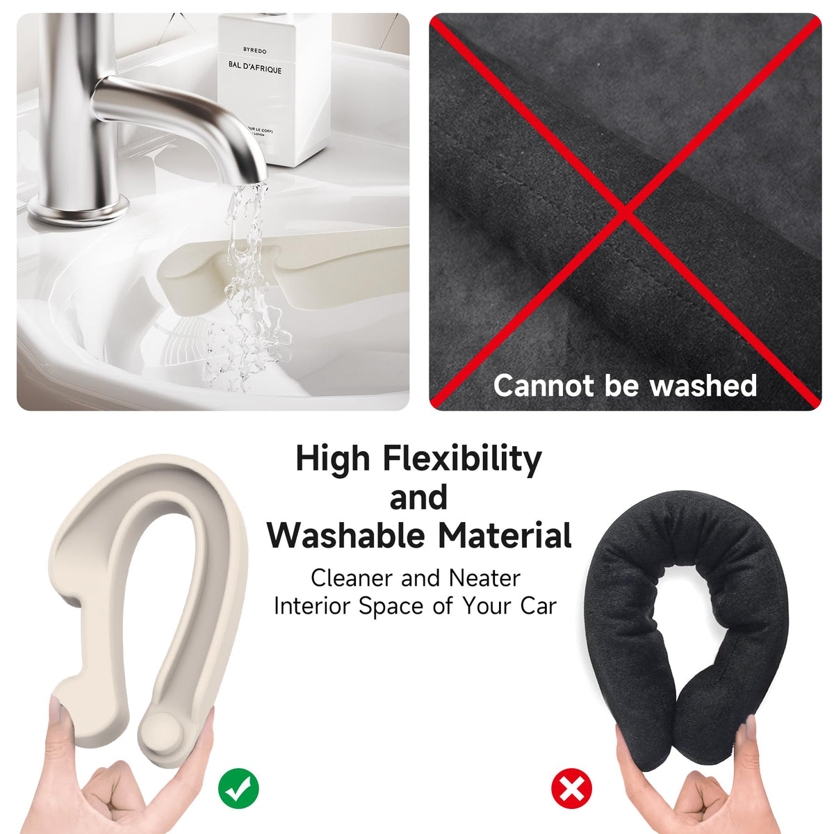 Givifive Car Seat Gap Filler Organizer 2Pack Soft Foam 3IN1 Multifunctional