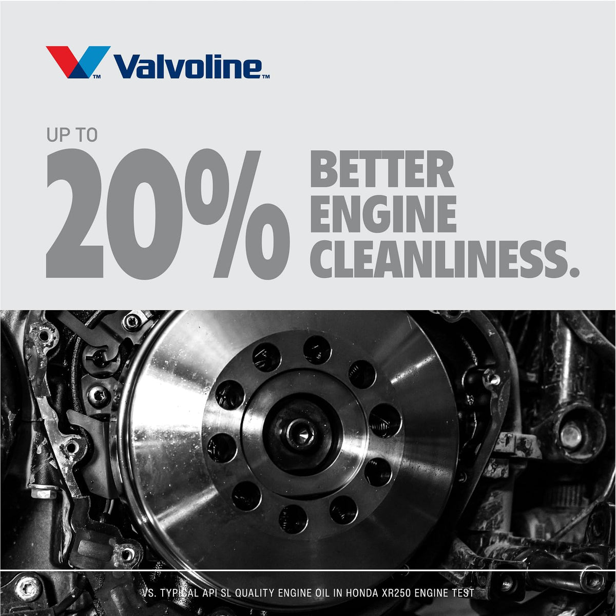 Valvoline 4-Stroke Motorcycle Full Synthetic 10W-40 Motor Oil 1 Quart