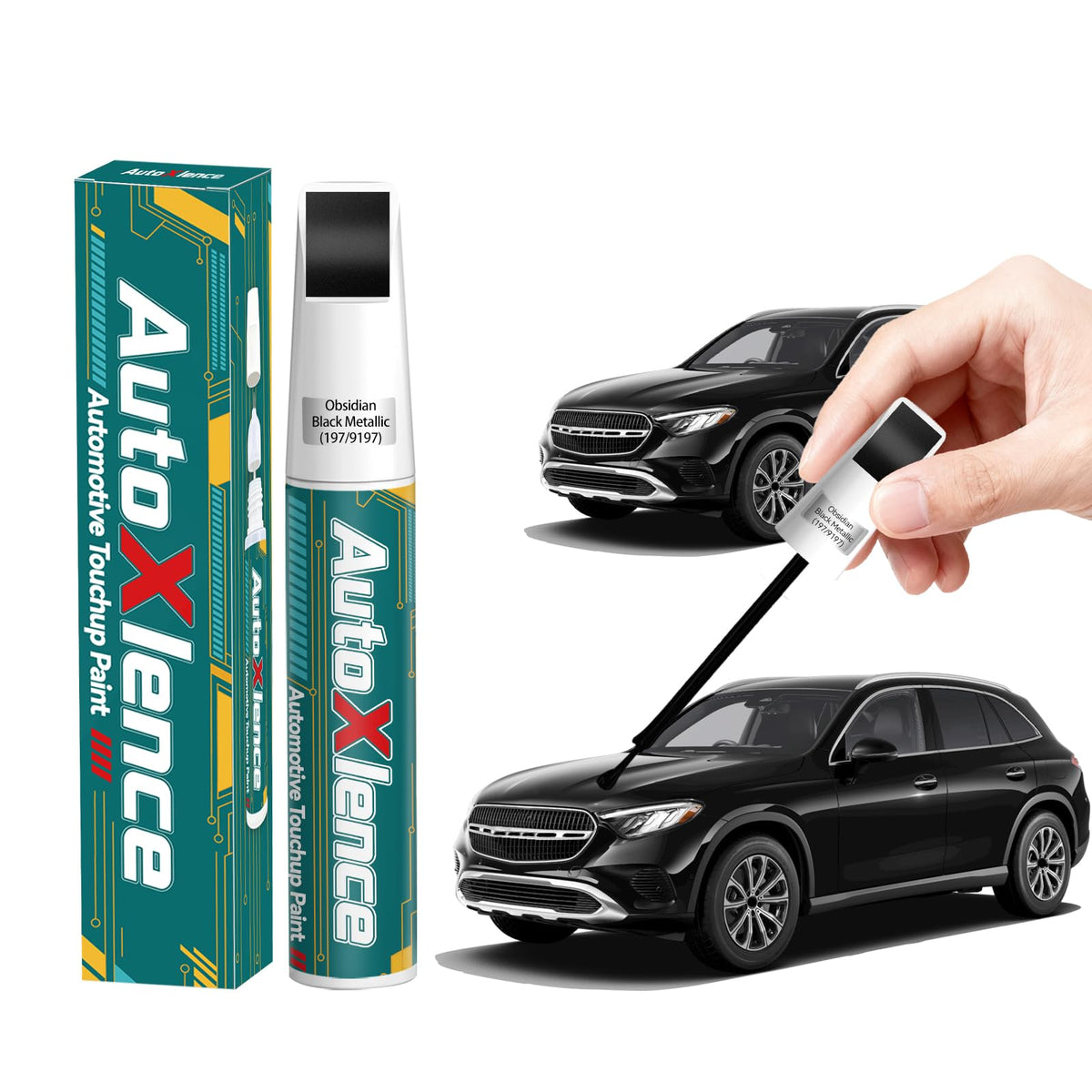 Soul Red Crystal Metallic Tricoat(46V) Car Touch Up Paint for Mazda