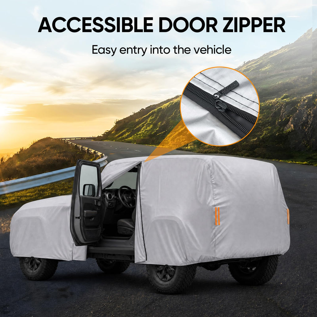 NEVERLAND Car Cover Waterproof All Weather for Sedan 183''L x 70''W x 59''H