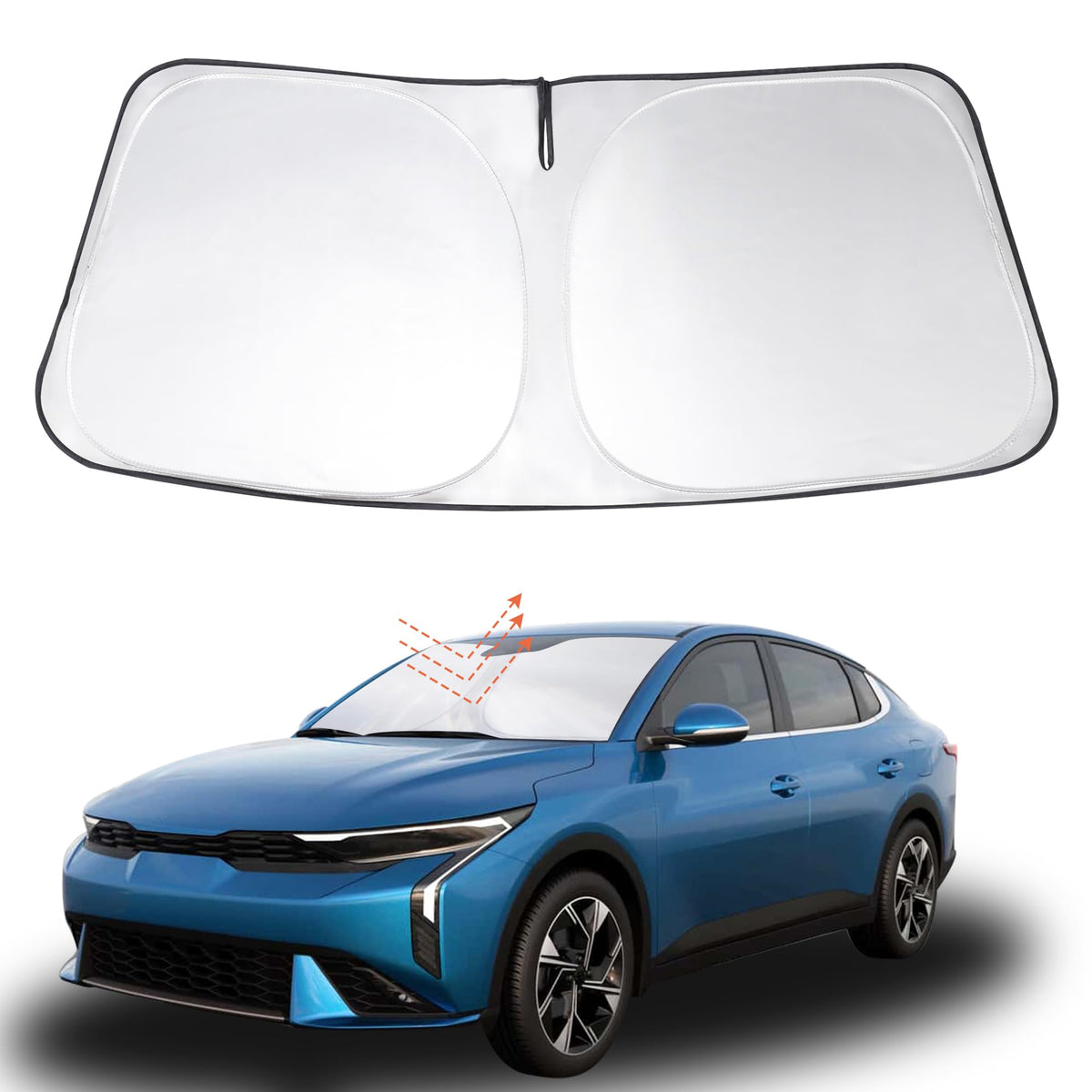 Windshield Sun Shade for 2015-2026 Ford F150 F-150 Accessories