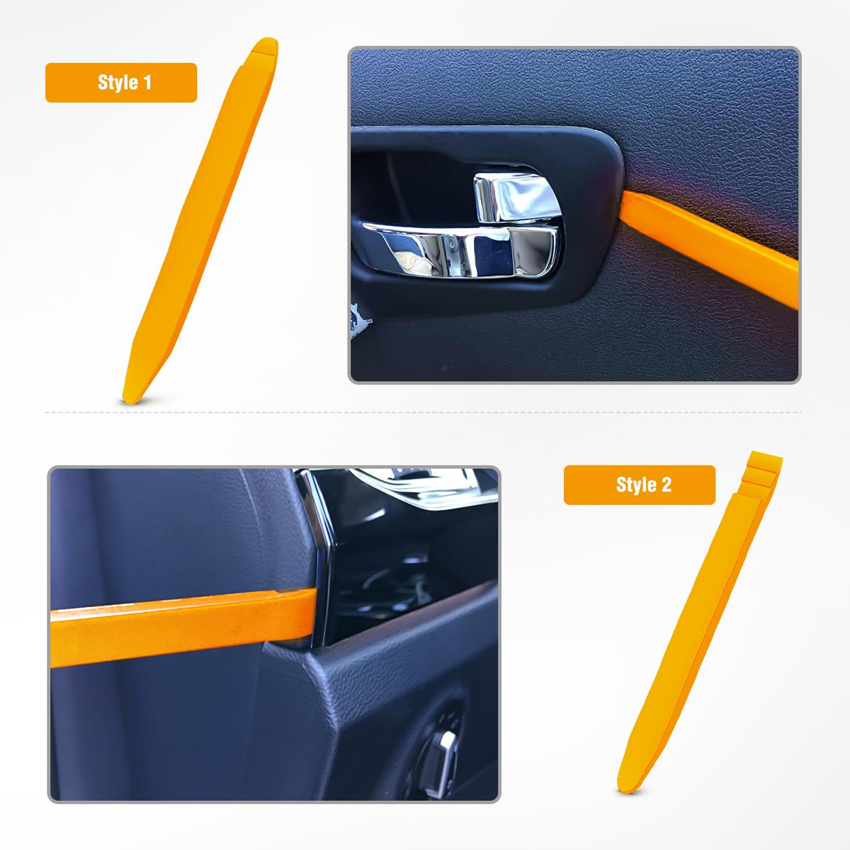 GOOACC 5 PCS Nylon Auto Trim Removal Tool Kit No-Scratch