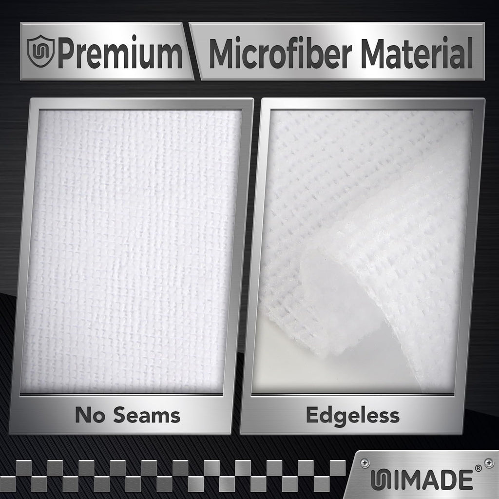 UNIMADE Microfiber Cleaning Cloth, 24 Pack Reusable Microfiber Towels