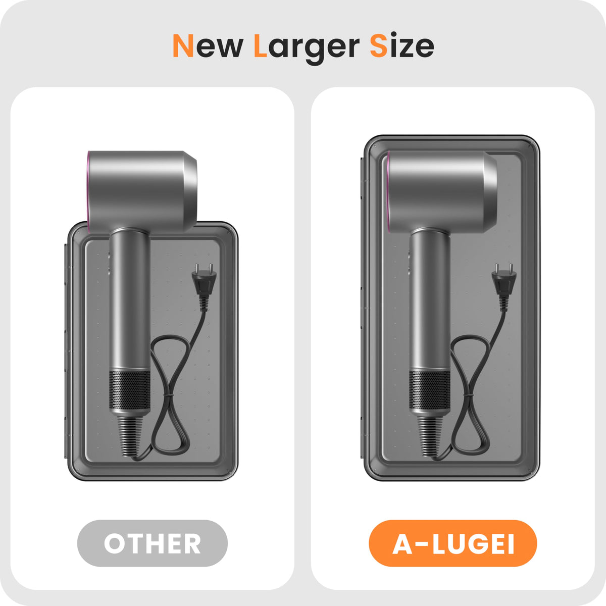 A-LuGei 【Military Grade】 Drawer Organizer for Vanity Bathroom Makeup Desk