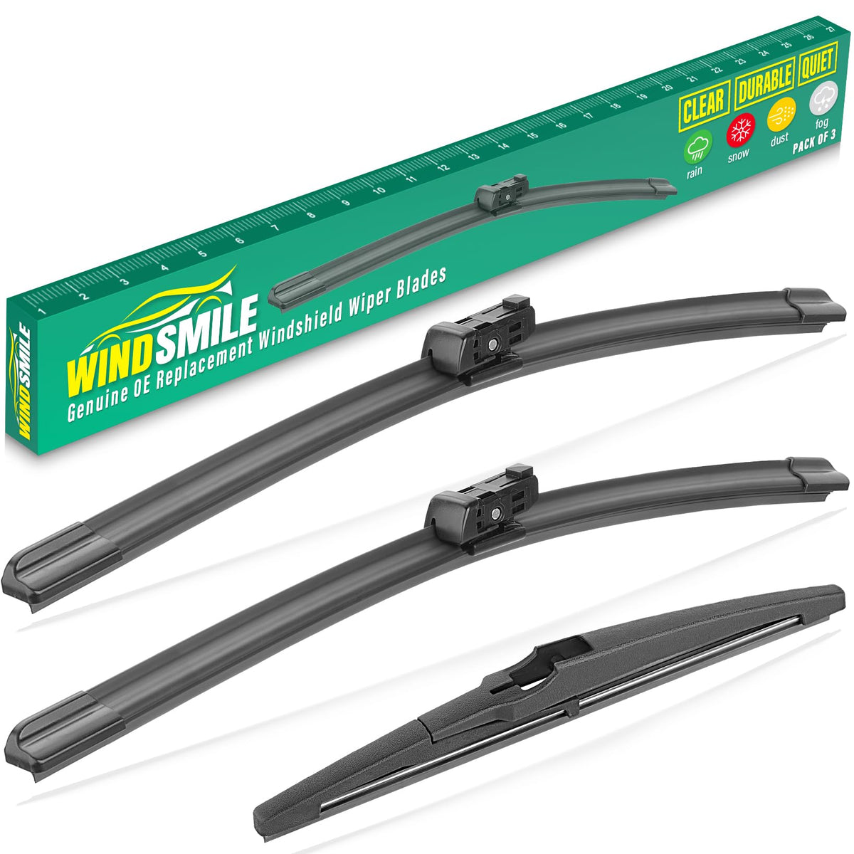 WINDSMILE Windshield Wiper Blades Replacement for Chevrolet Trax 2024-2026