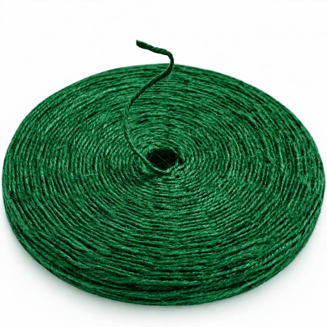 SMART&CASUAL 2mm Natural Jute Twine String Thin for Craft Plant Garden Gift Wrapping Christmas Handmade Art Decoration Packing String Home Art Decoration (Brown) (800 Ft (244M))