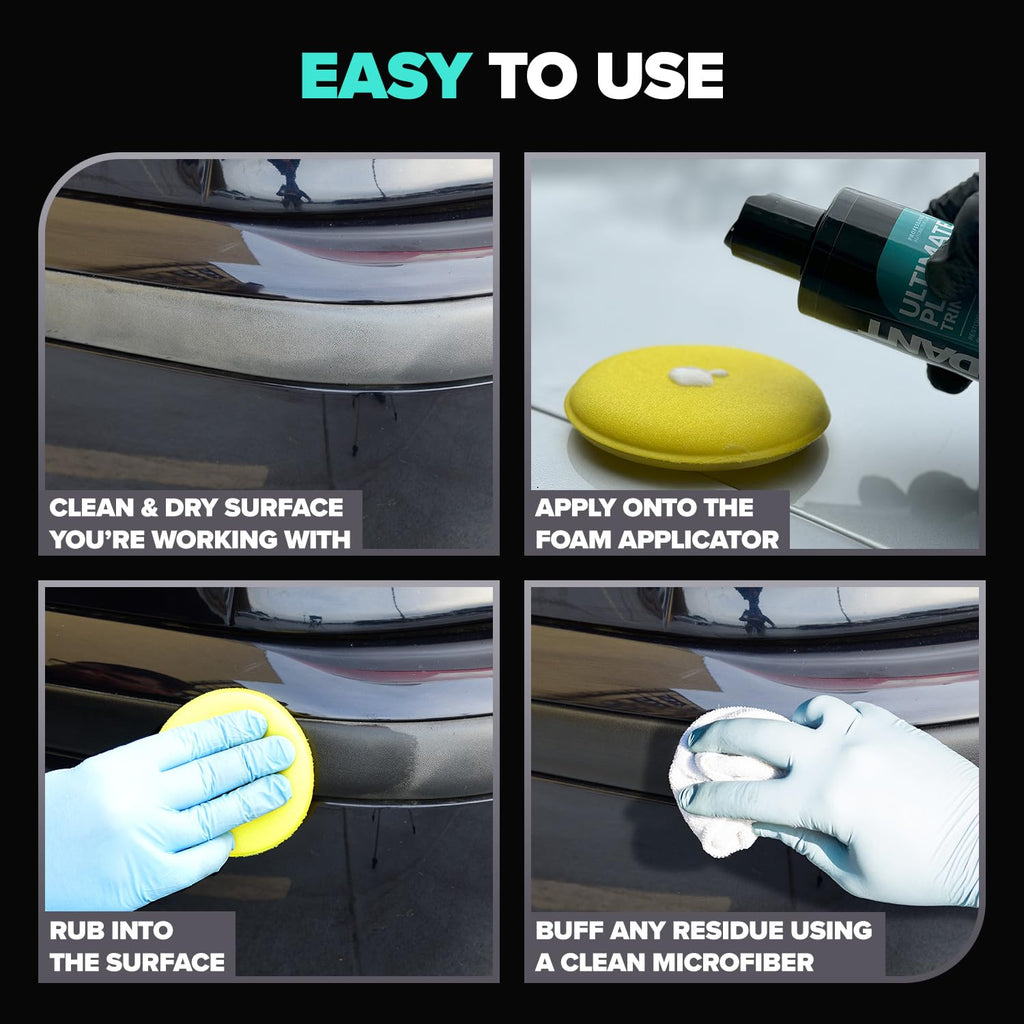 Carfidant Scratch Repair and Swirl Remover - Car Paint Scratch Remover & Restorer Kit with Buffer Pad - Polishing & Waxing Kits - Compound for Vehicles Paint Repair - 8.4 fl. Oz.