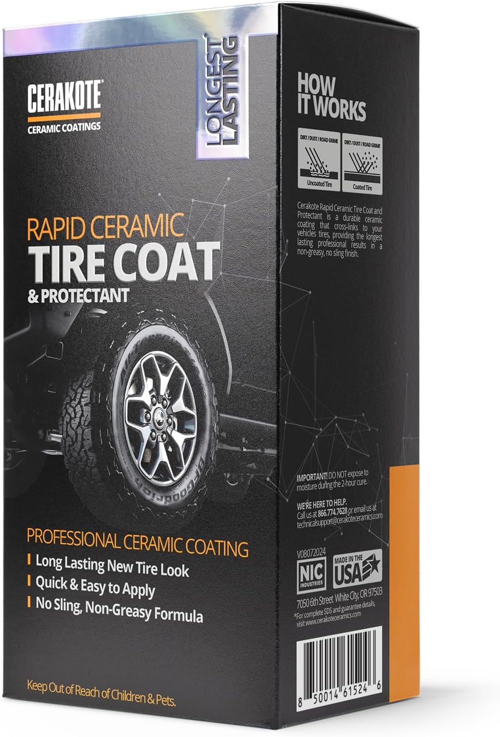 CERAKOTE® Rapid Ceramic Tire Coat, 10 oz