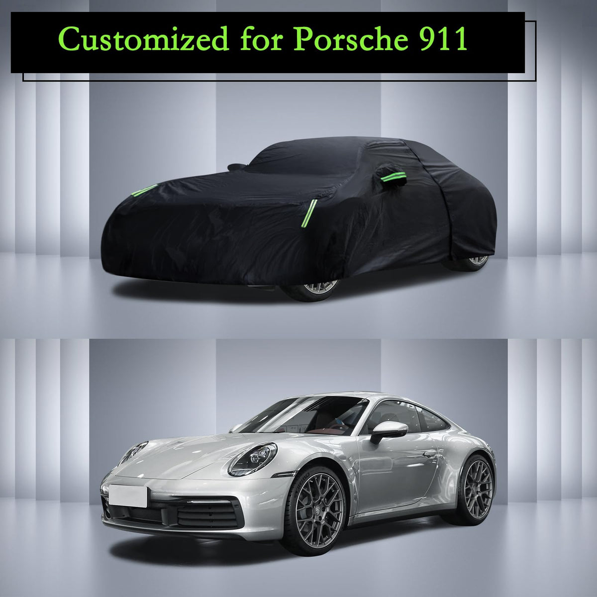 Waterproof Car Cover for Jeep Wrangler 4 Door 2006-2026 JK JL Windproof