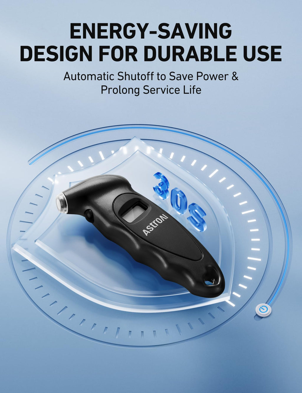 AstroAI Digital Tire Pressure Gauge 150PSI, ±1PSI Accuracy for Car Truck