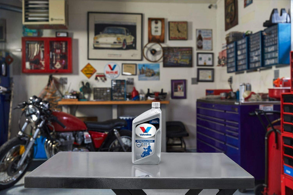Valvoline 4-Stroke Motorcycle Full Synthetic 10W-40 Motor Oil 1 Quart