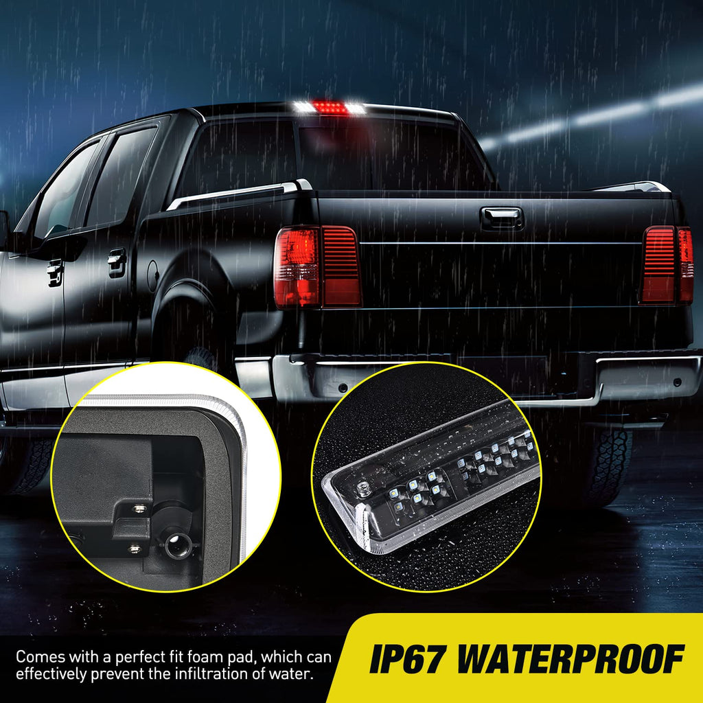 Nilight Third Brake Light for Ford F-150 2009-2014, Smoked Lens