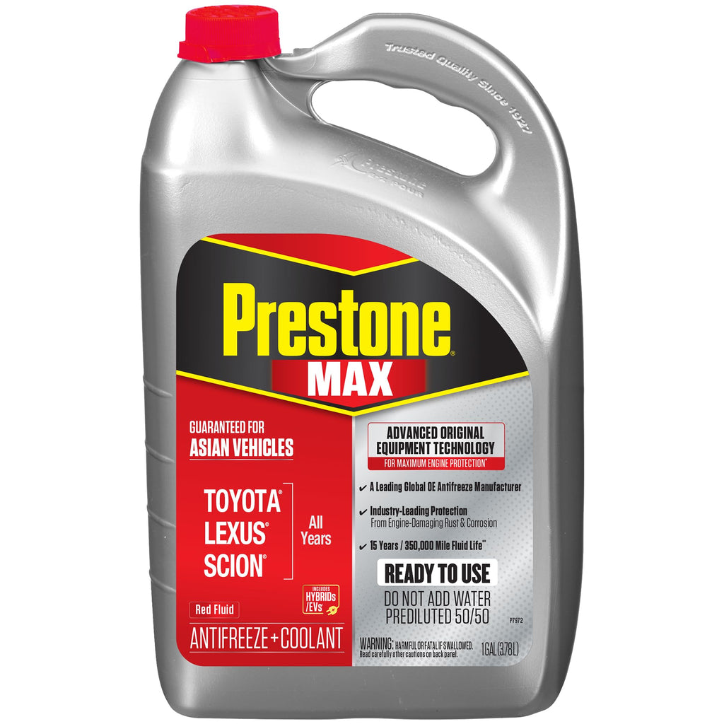 Prestone MAX Euro Violet 50/50 Antifreeze Automotive Coolant, Pack of One