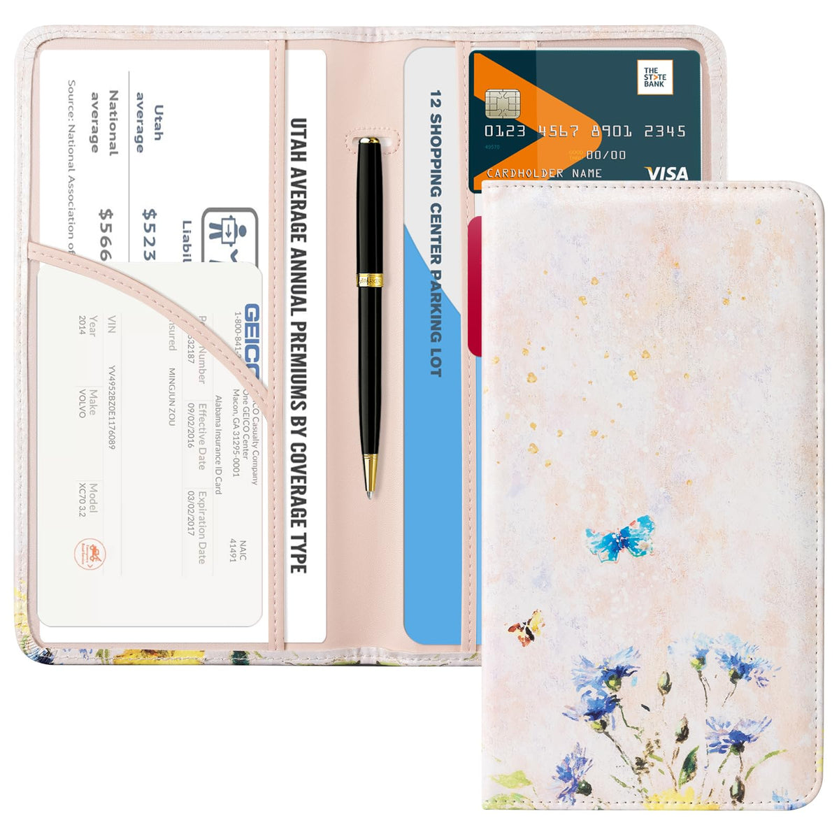 CoBak Car Registration and Insurance Holder
