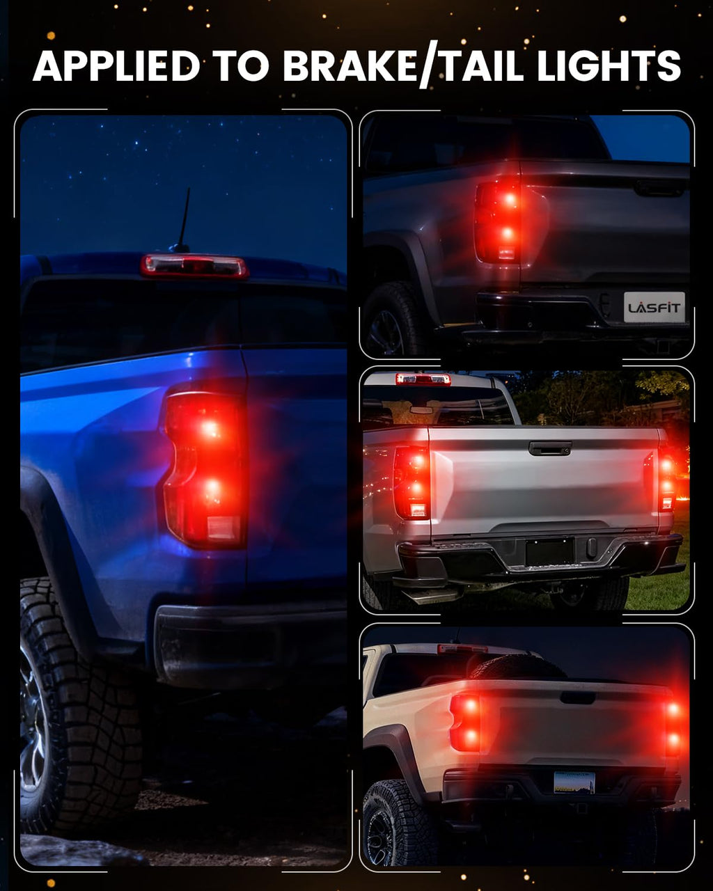 LASFIT 921 LED Bulb Reverse Lights, 912 T15 Back Up Light CANBUS Error Free W16W 906 Reversing Bulb 904 916 6000K Xenon White New Upgrade Design, Plug and Play (Pack of 2)