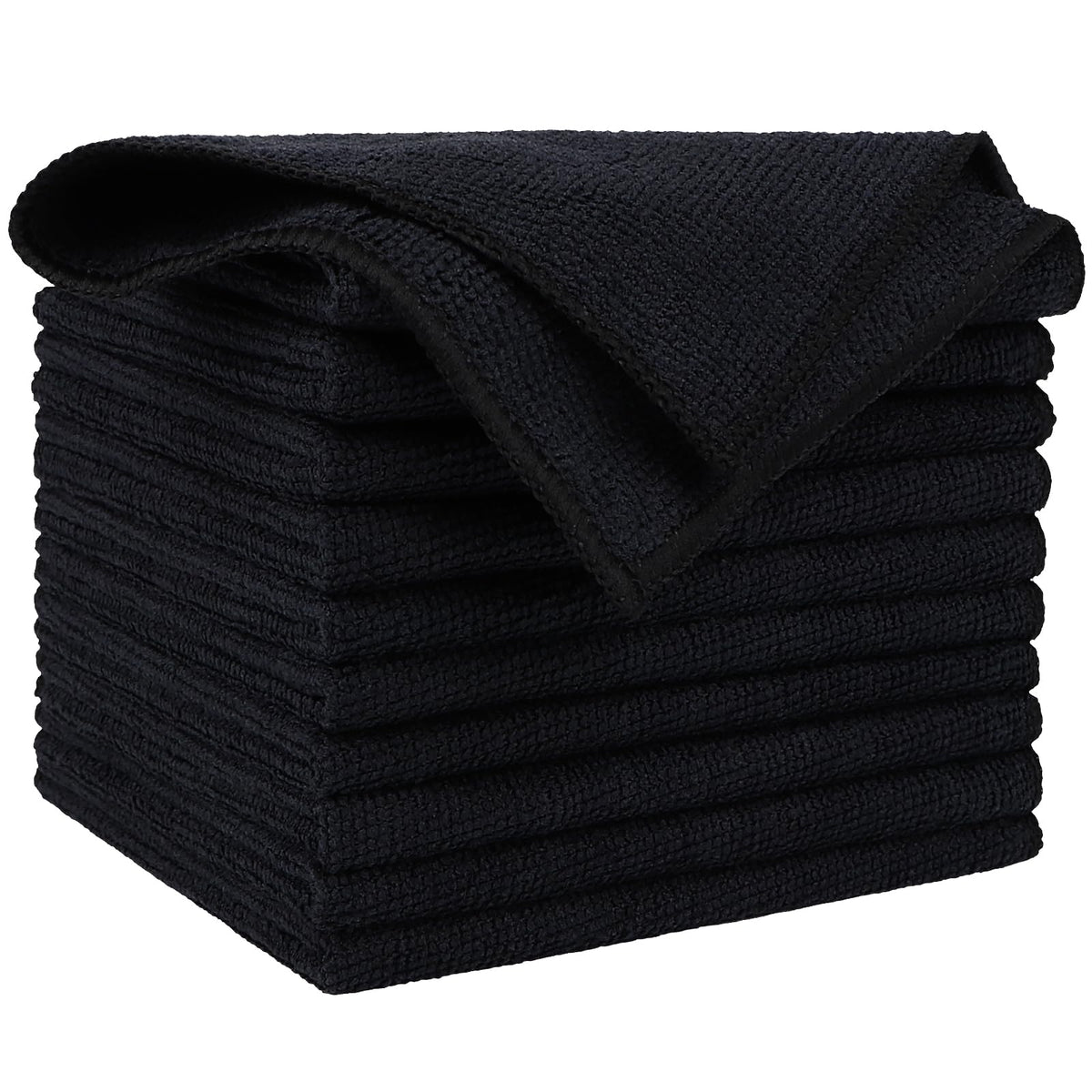 AIDEA Microfiber Cleaning Cloth-50PK, Microfiber Towels for Cars, 12"×12"