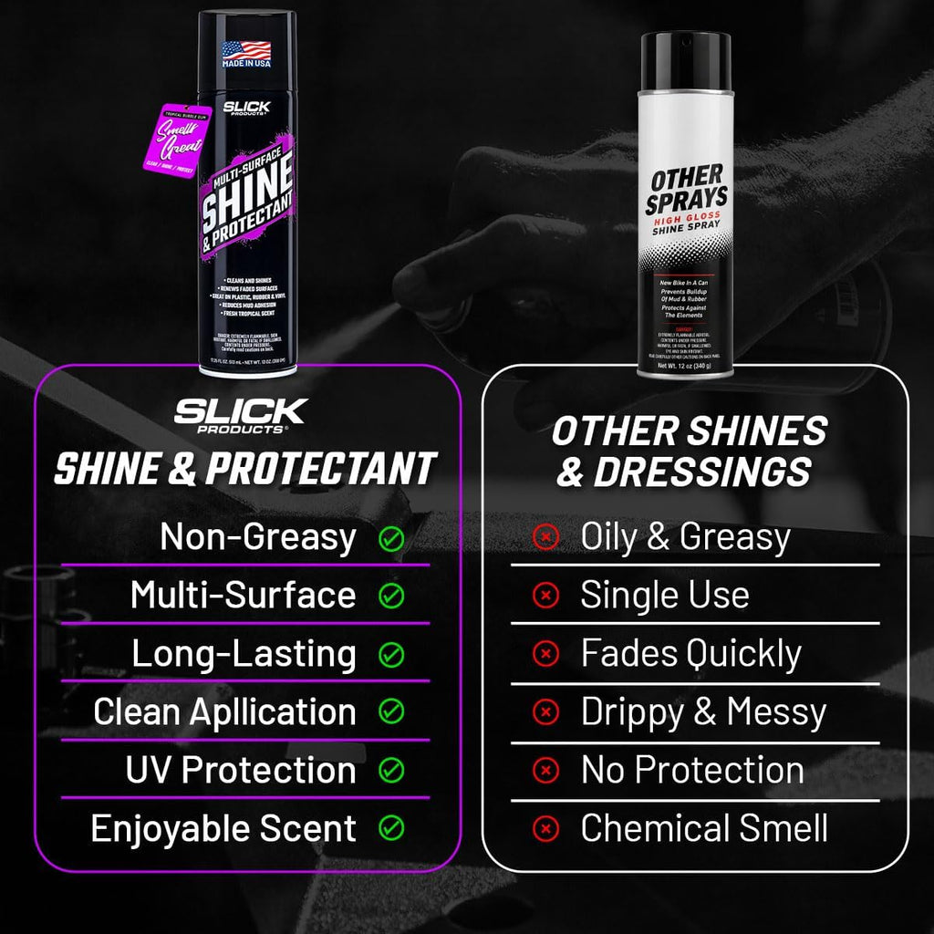 Slick Products Shine & Protectant High Gloss Coating Spray