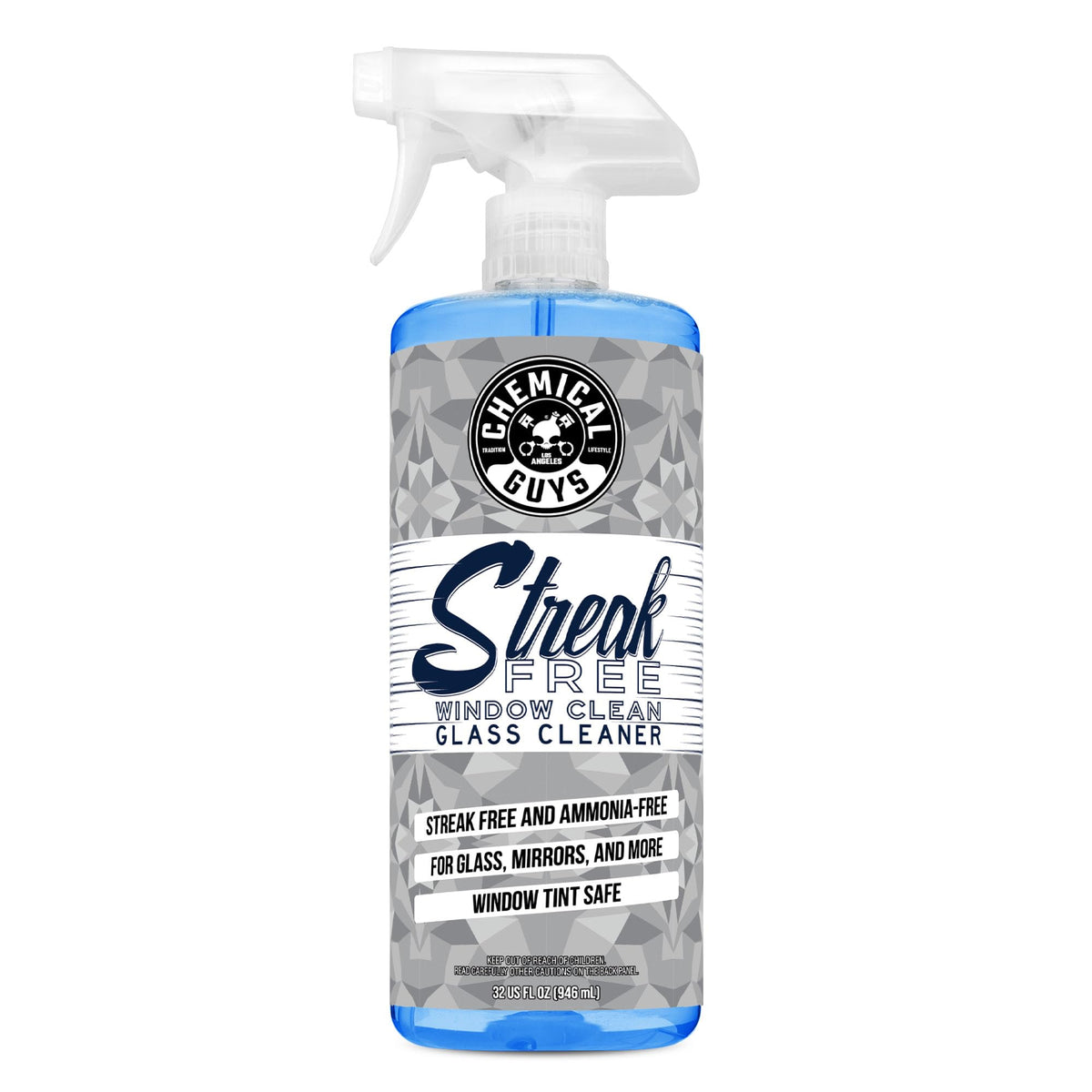 Chemical Guys, Streak-Free Glass & Window Cleaner for Tinted Windows, 16 oz