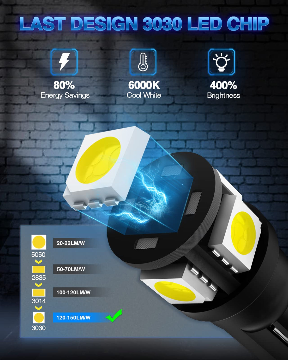 Marsauto D3S HID Bulbs, 66340 42403 42302 (42403C1) for HID Xenon, 6000K Cold White 35W Light Bulb, Plug and Play, Pack of 2