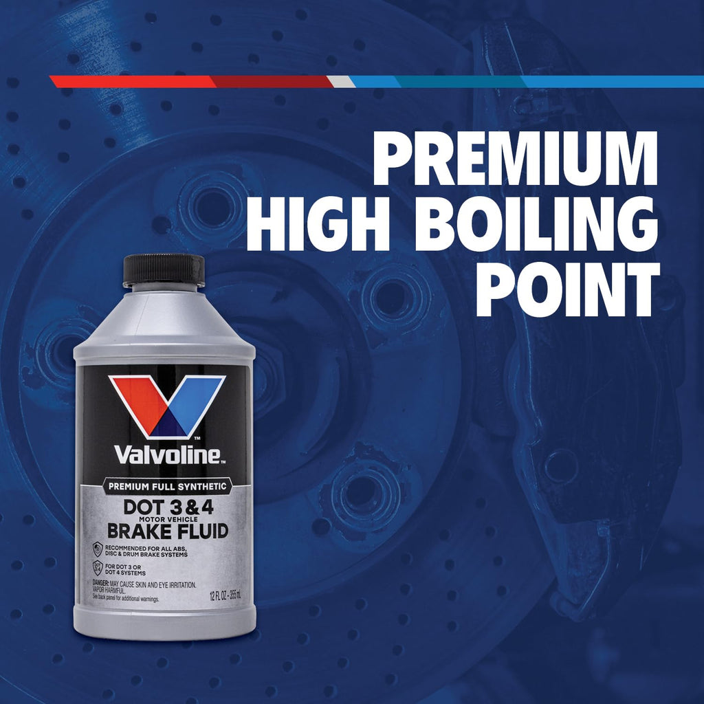 Valvoline DOT 3 & 4 Synthetic Brake Fluid, 32 oz