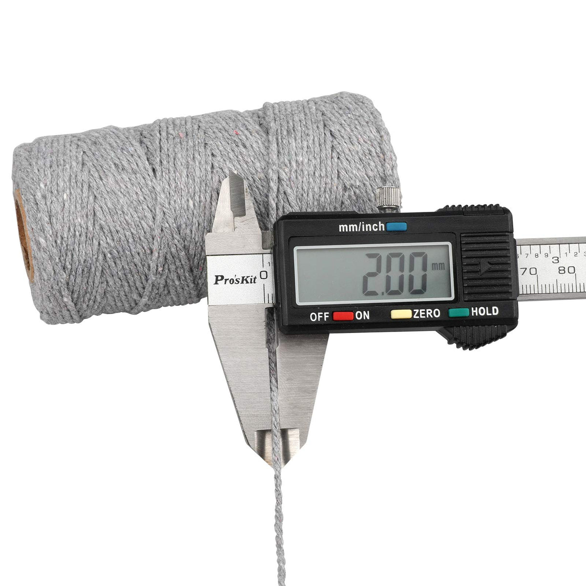 G2PLUS 2MM White String, 328 Feet Cotton Bakers Twine for Craft & Cooking