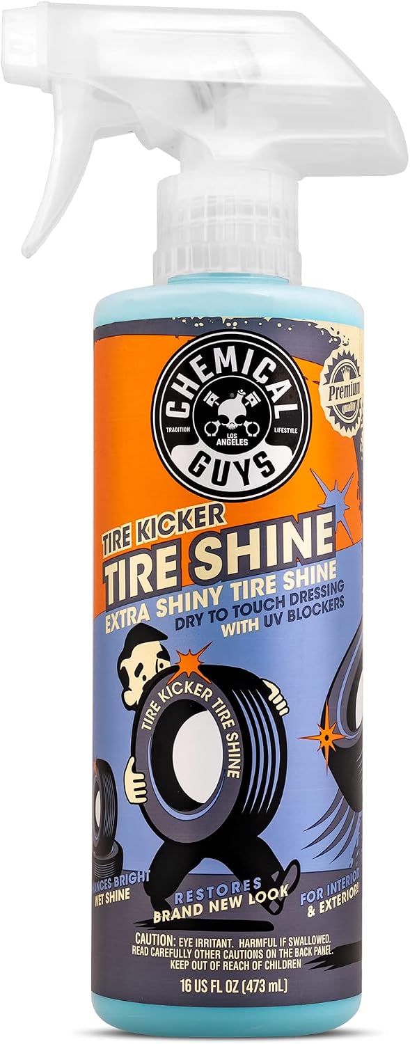 Chemical Guys, Tire Kicker Extra Glossy Tire Shine for Rubber & Trim, 16 oz