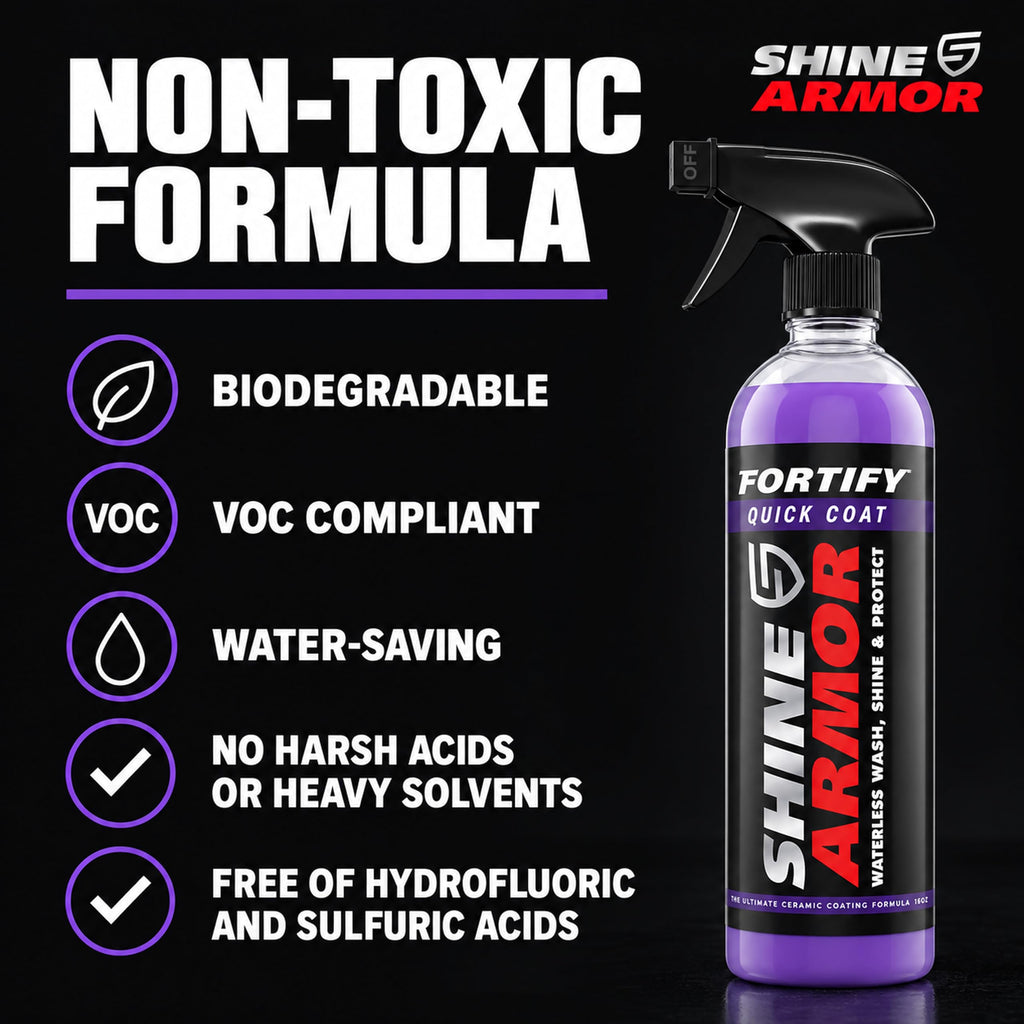SHINE ARMOR Fortify Quick Coat Ceramic Coating Spray, 16 fl oz