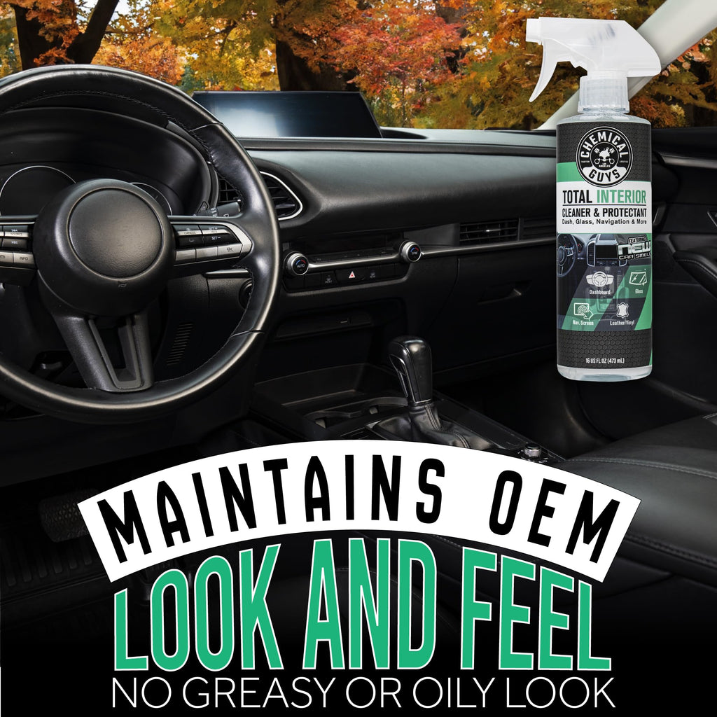 Chemical Guys, Total Interior Cleaner & Protectant, New Car Scent, 16 oz