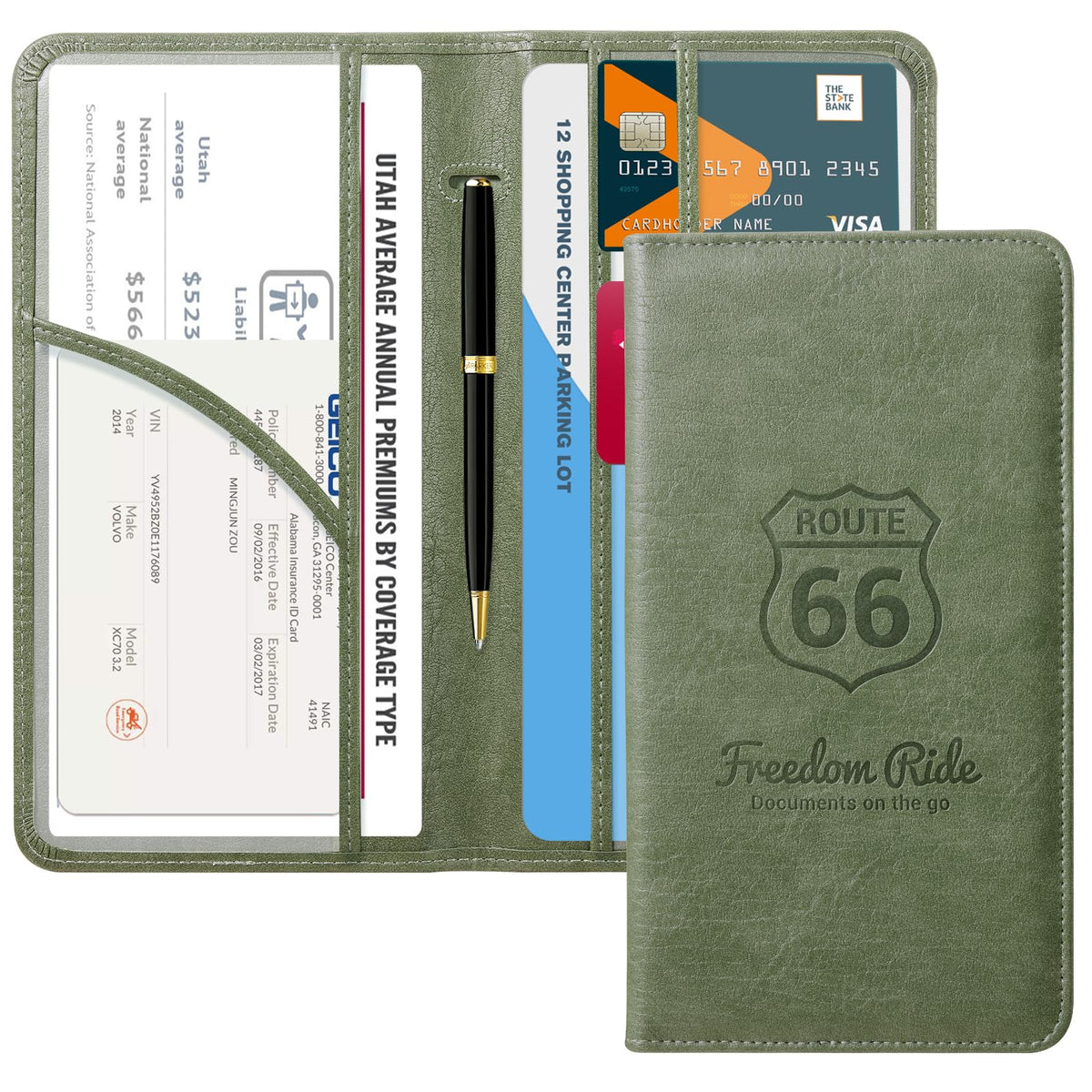 CoBak Car Registration and Insurance Holder