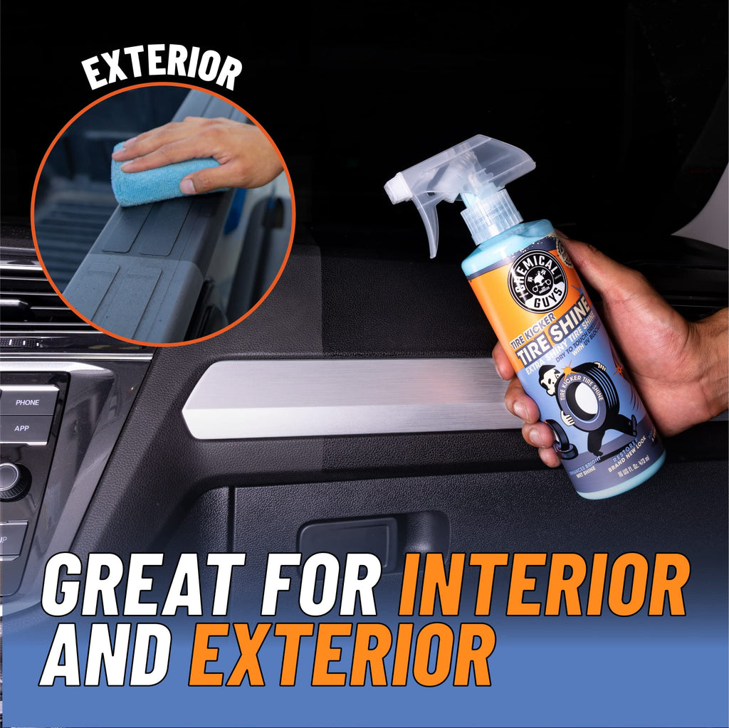 Chemical Guys, Tire Kicker Extra Glossy Tire Shine for Rubber & Trim, 16 oz