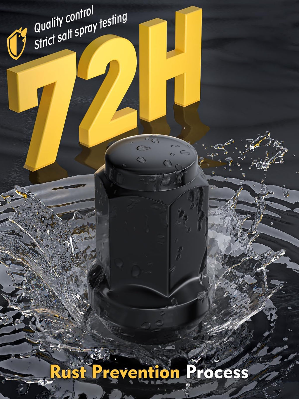 MIKKUPPA M12x1.5 Lug Nuts, Replacement for Ford Honda Aftermarket Wheel