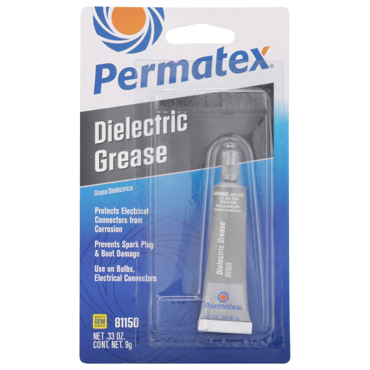 Permatex 22058 Dielectric Tune-Up Grease, 3oz. - High Performance Dielectric Grease Used to Protect Terminals, Spark Plugs, Wiring and Other Electrical Connections Against Salt, Dirt, and Corrosion