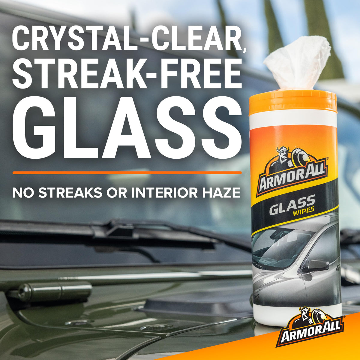 Armor All Car Cleaning Wipes, 90 Count Canister, Car Wipes