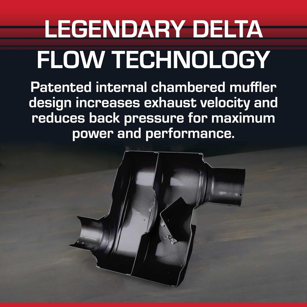 Flowmaster Super 10 Series Muffler – 3.00" Center In / 3.00" Center Out