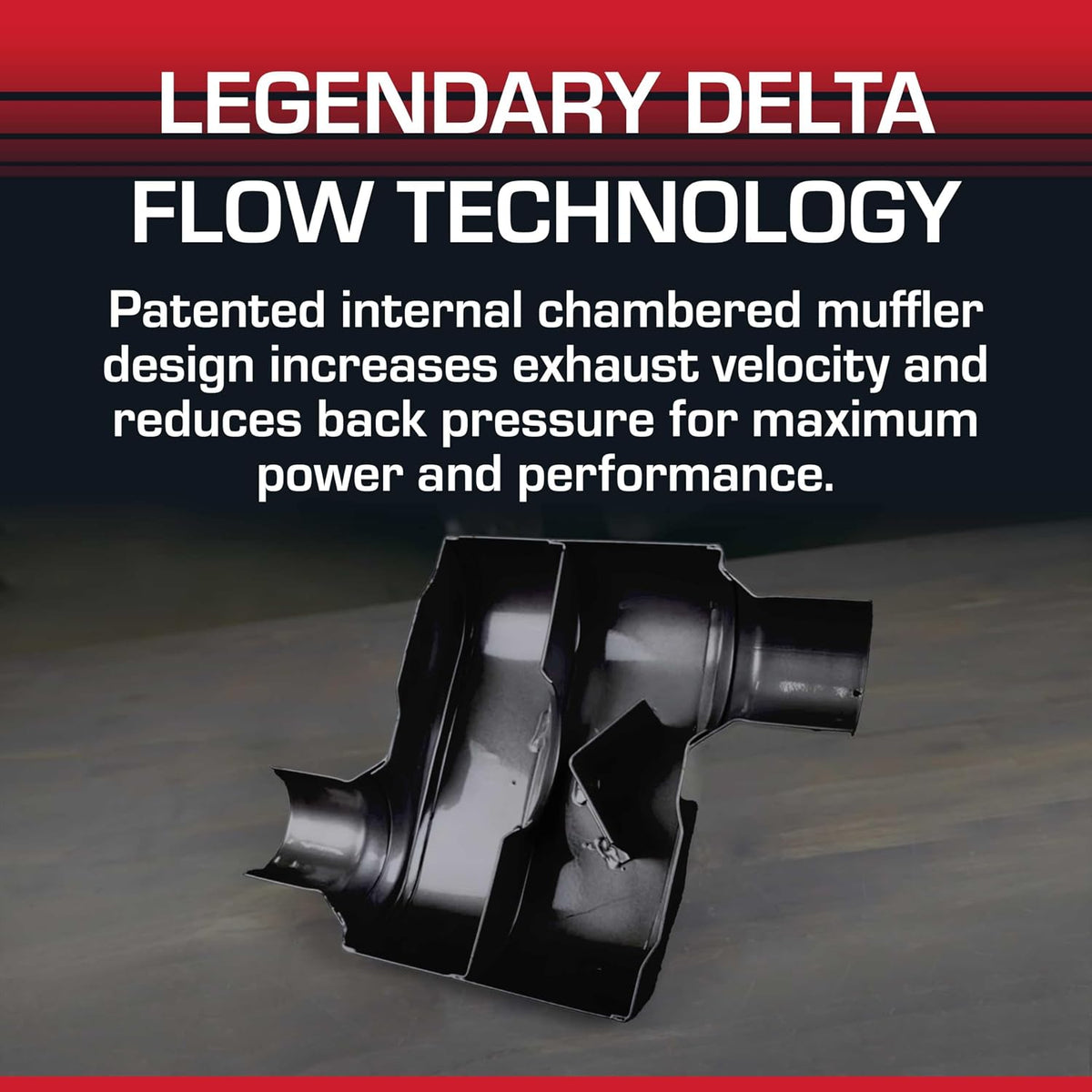 Flowmaster Super 10 Series Muffler – 3.00" Center In / 3.00" Center Out