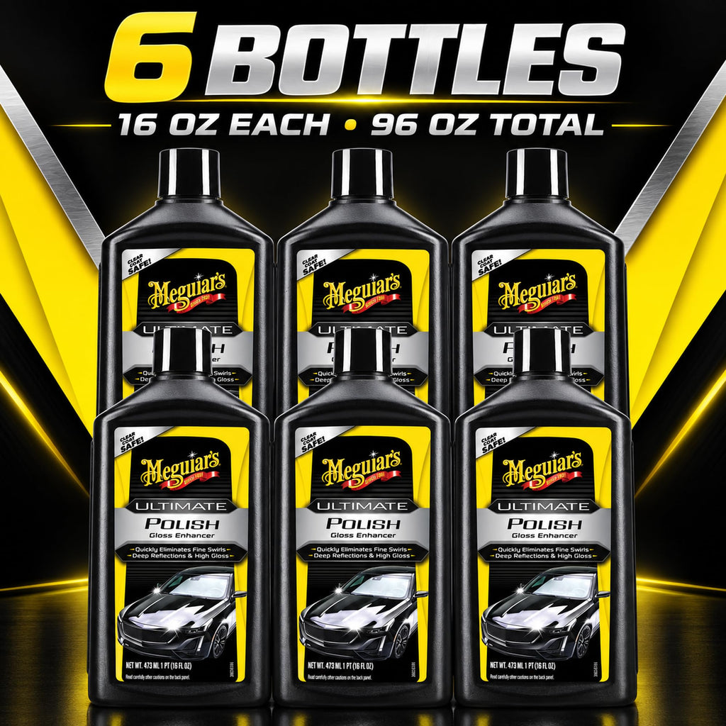 Meguiar’s Ultimate Polish, High-Gloss Polish for a Show Car Shine, 16 oz