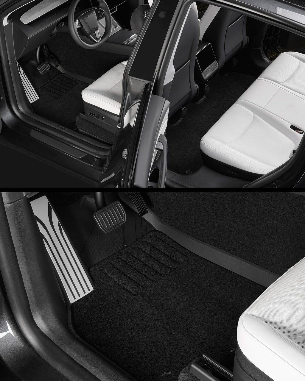 3W Tesla New Model Y Juniper 2025 2026 2027 Floor Mats, Not for Standard