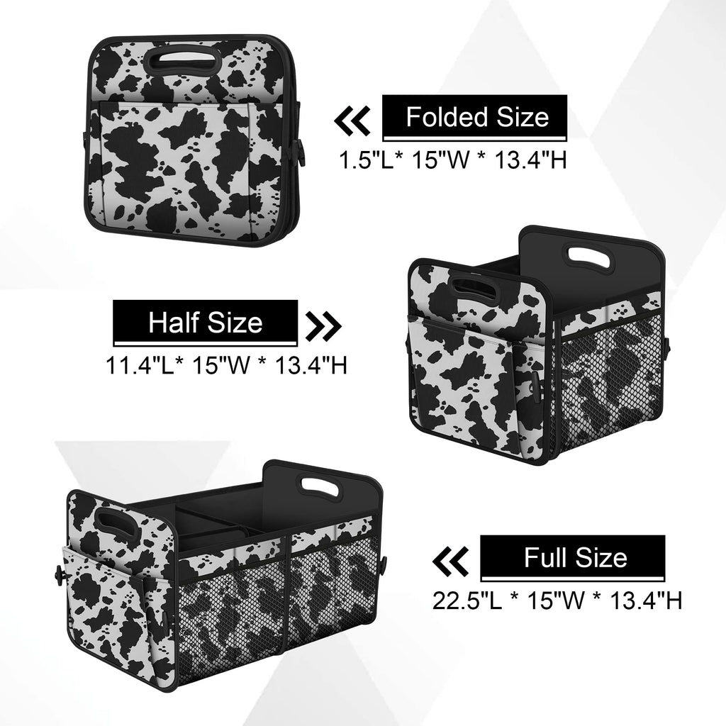 Femuar Car Trunk Organizer-Collapsible Car Storage for Suv/Jeep/Sedan