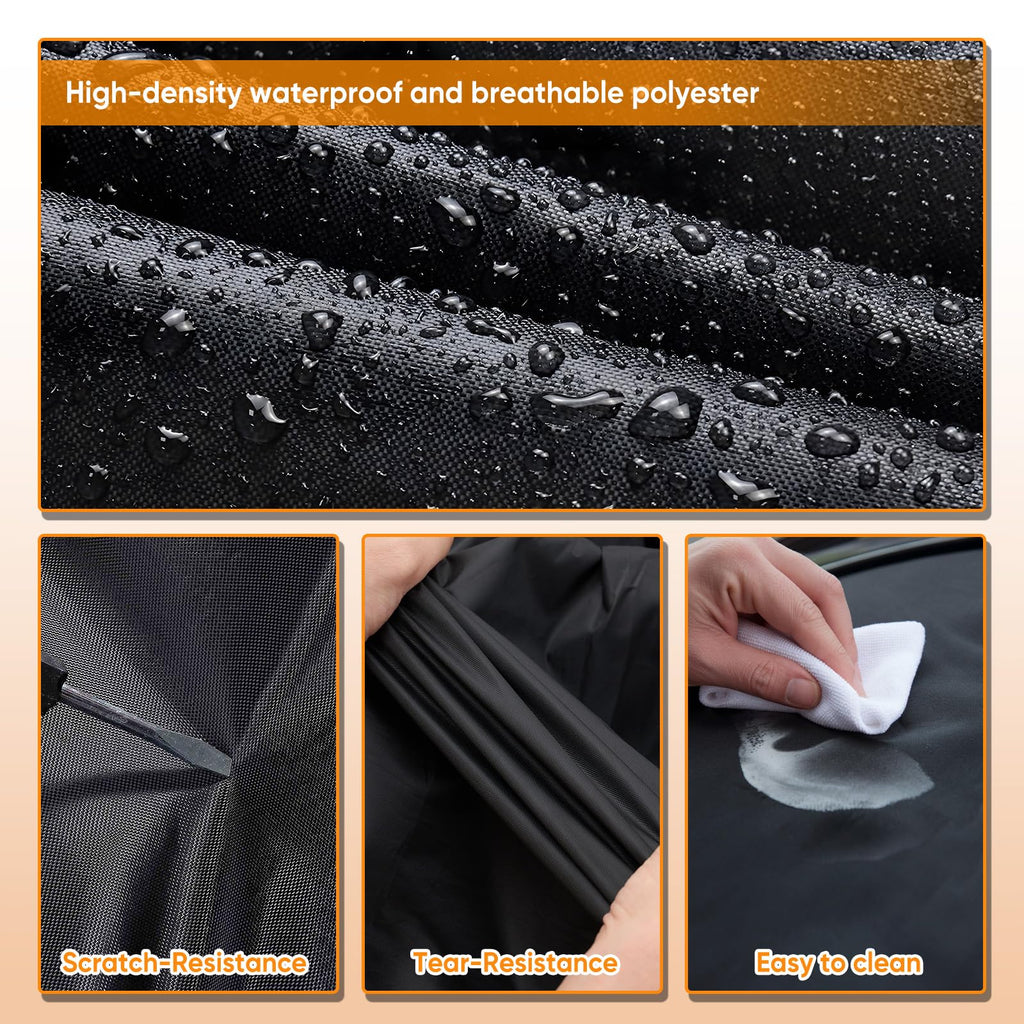 NEVERLAND Car Cover Waterproof All Weather for Sedan 183''L x 70''W x 59''H