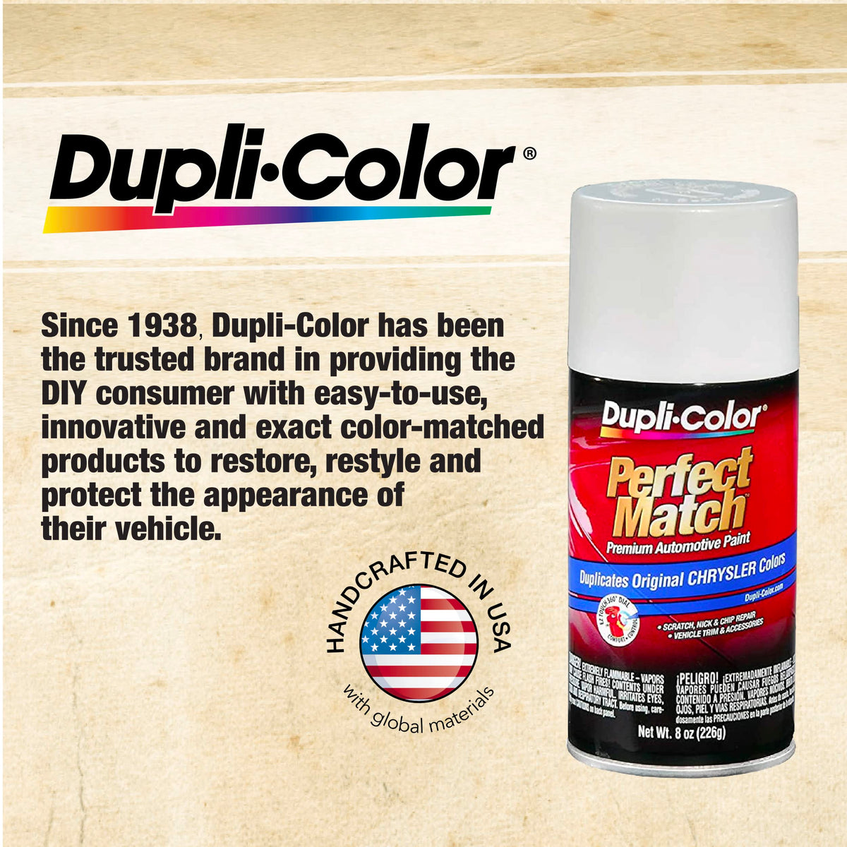 Dupli-Color Engine Paint with CERAMIC, Gloss, Chevy Orange, 12 oz
