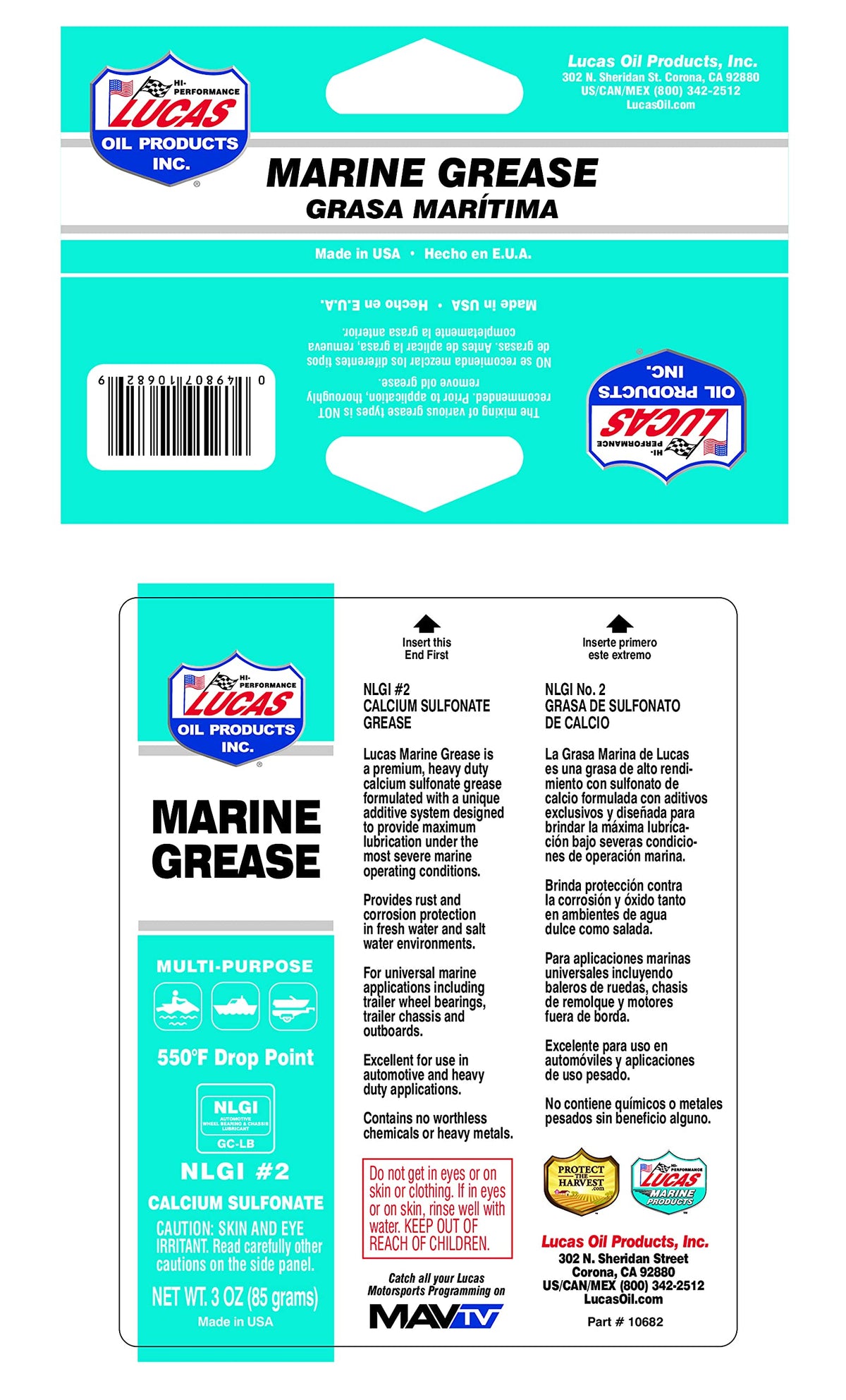 Marine GREASE/30X1/14 OUN