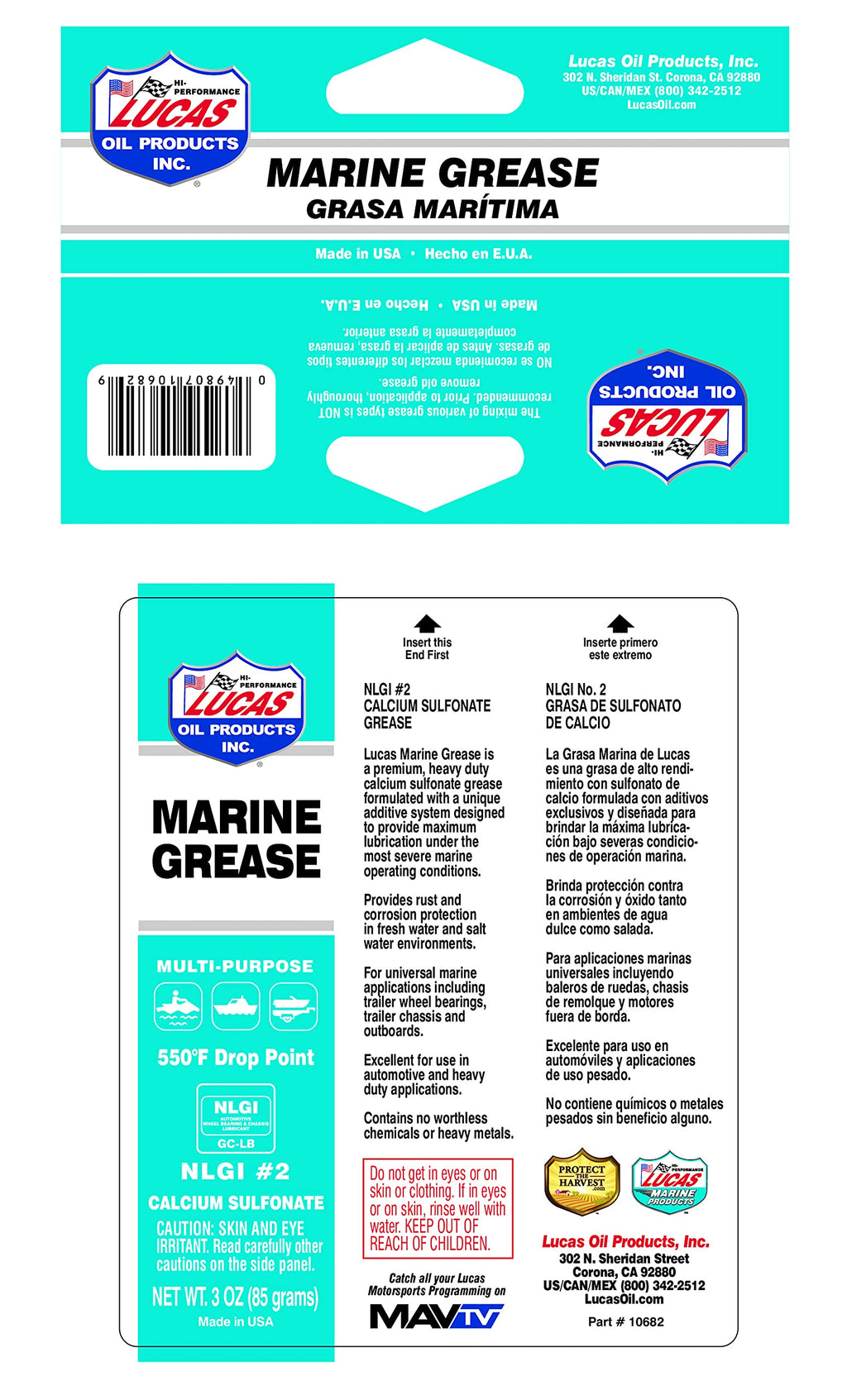 Marine GREASE/30X1/14 OUN