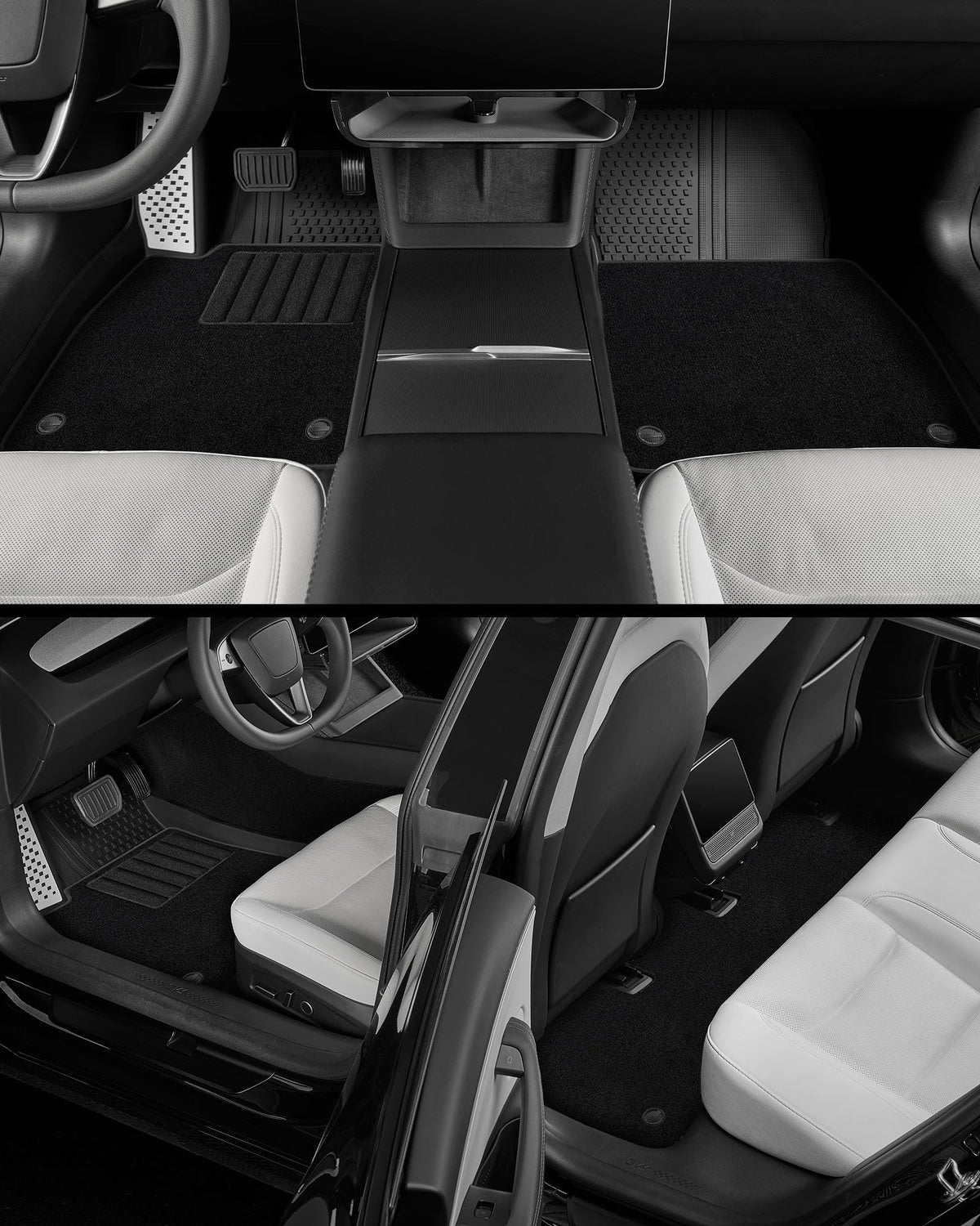 3W Tesla New Model Y Juniper 2025 2026 2027 Floor Mats, Not for Standard